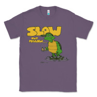 Lavender slow but mellow crazy Classic Tee - linhVisuals