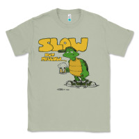 Slow But Mellow Crazy Classic Tee | Teevron