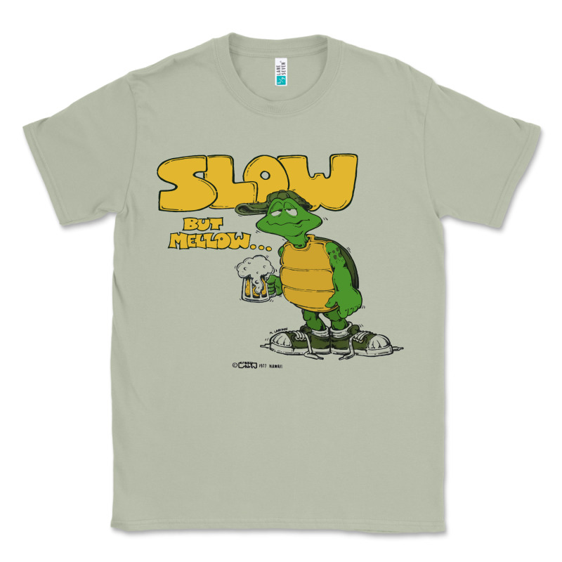 Slow But Mellow Crazy Classic Tee by linhVisuals | Teevron