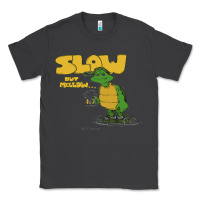 Smoke slow but mellow crazy Classic Tee - linhVisuals