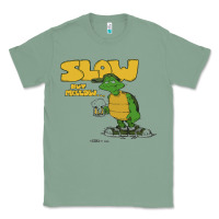 Sage slow but mellow crazy Classic Tee - linhVisuals