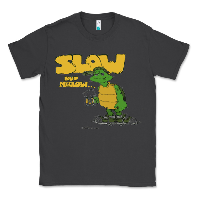 Slow But Mellow Crazy Classic Tee by linhVisuals | Teevron