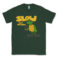 Sports Green slow but mellow crazy Classic Tee - linhVisuals