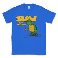 True Royal slow but mellow crazy Classic Tee - linhVisuals