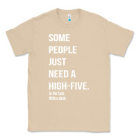 Mushroom some people need a high five Classic Tee - linhVisuals