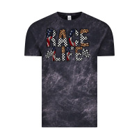 Cloud Black race life Vintage Tee - RacoonDesign