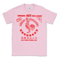 Bubblegum Pink sriracha sauce Classic Tee - linhVisuals