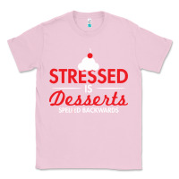 Bubblegum Pink stressed is desserts spelled backwards Classic Tee - linhVisuals