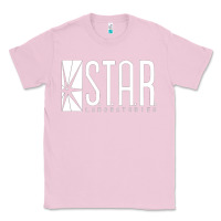 Bubblegum Pink star labs team Classic Tee - linhVisuals
