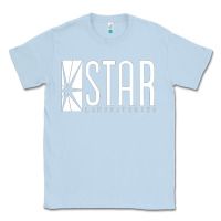 Dusty Blue star labs team Classic Tee - linhVisuals