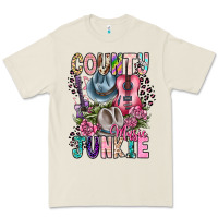 Bone country music junkie Premium Tee - CowhideDigitalArt