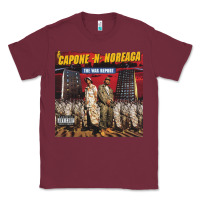 Burgundy Capone-N-Noreaga Classic Tee - linhVisuals