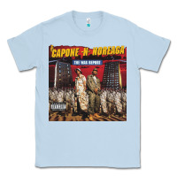 Dusty Blue Capone-N-Noreaga Classic Tee - linhVisuals