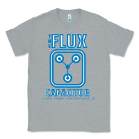 Heather Grey the flux capacitor Classic Tee - linhVisuals