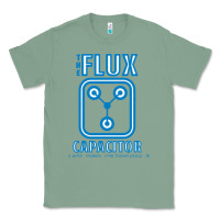 Sage the flux capacitor Classic Tee - linhVisuals