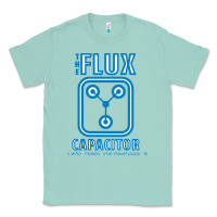 Seafoam the flux capacitor Classic Tee - linhVisuals