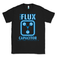 Black the flux capacitor Classic Tee - linhVisuals