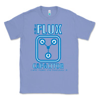 Colony Blue the flux capacitor Classic Tee - linhVisuals