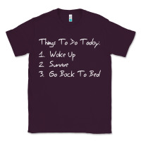 Plum things to do today Classic Tee - linhVisuals