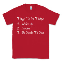 Red things to do today Classic Tee - linhVisuals