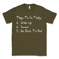 Army Green things to do today Classic Tee - linhVisuals