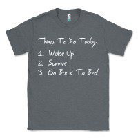 Charcoal Heather things to do today Classic Tee - linhVisuals