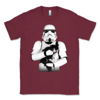 Burgundy stormtrooper cat Classic Tee - linhVisuals