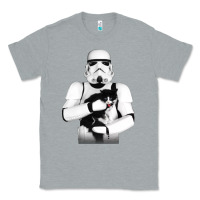 Heather Grey stormtrooper cat Classic Tee - linhVisuals