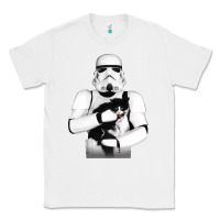 White stormtrooper cat Classic Tee - linhVisuals
