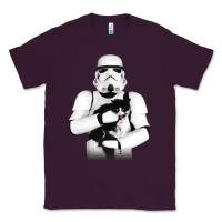 Plum stormtrooper cat Classic Tee - linhVisuals