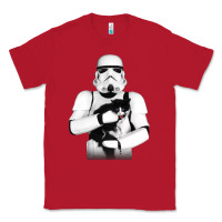 Red stormtrooper cat Classic Tee - linhVisuals