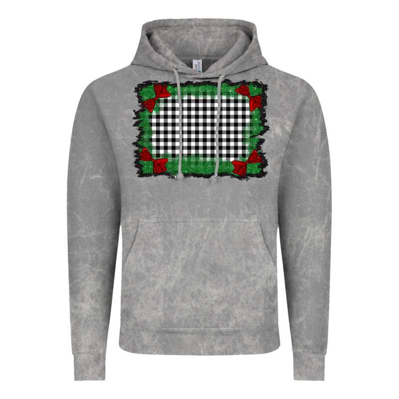 Christmas Black And White Background Vintage Hoodie by BarkalooDesign | Teevron