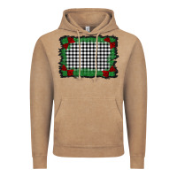 Vintage Coffee christmas black and white background Vintage Hoodie - BarkalooDesign