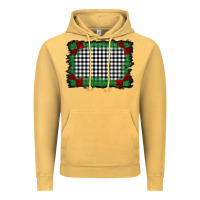 Vintage Mustard christmas black and white background Vintage Hoodie - BarkalooDesign