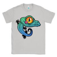 Moon Dust cute colorful cartoon gecko Classic Tee - linhVisuals