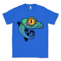 True Royal cute colorful cartoon gecko Classic Tee - linhVisuals