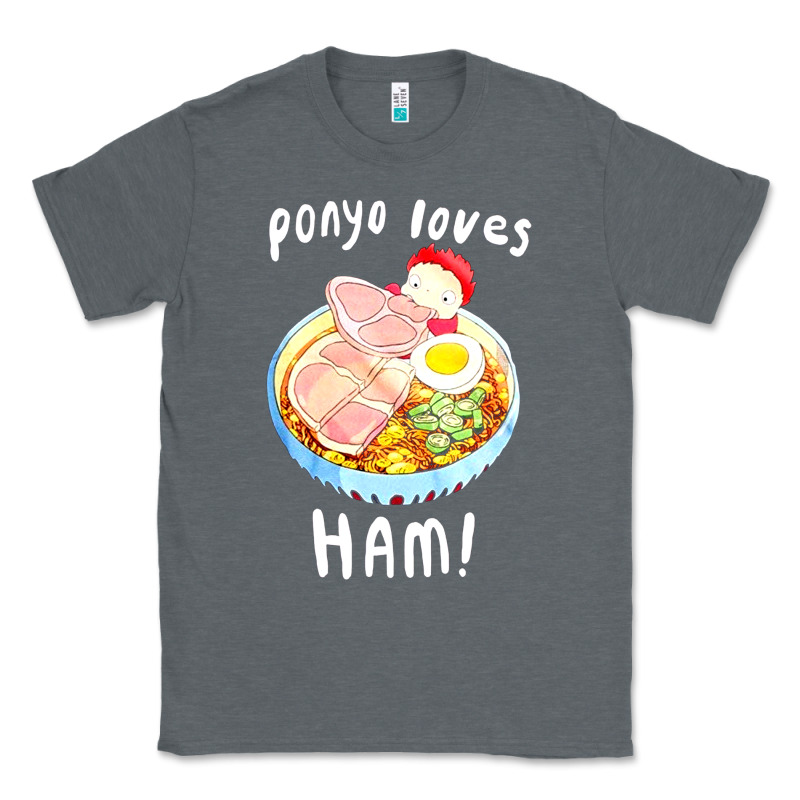 Studio Ghibli Ponyo Loves Ham Classic Tee by linhVisuals | Teevron