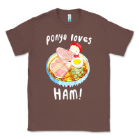 Chestnut studio ghibli ponyo loves ham Classic Tee - linhVisuals