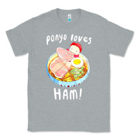 Heather Grey studio ghibli ponyo loves ham Classic Tee - linhVisuals