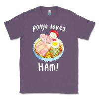 Lavender studio ghibli ponyo loves ham Classic Tee - linhVisuals