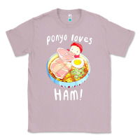 Lilac studio ghibli ponyo loves ham Classic Tee - linhVisuals