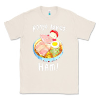 Natural studio ghibli ponyo loves ham Classic Tee - linhVisuals