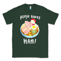 Sports Green studio ghibli ponyo loves ham Classic Tee - linhVisuals