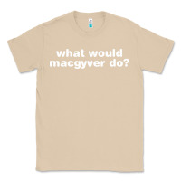 Mushroom what would macgyver do Classic Tee - linhVisuals