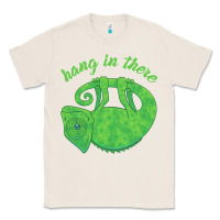 Natural hang in there magical chameleon Classic Tee - linhVisuals