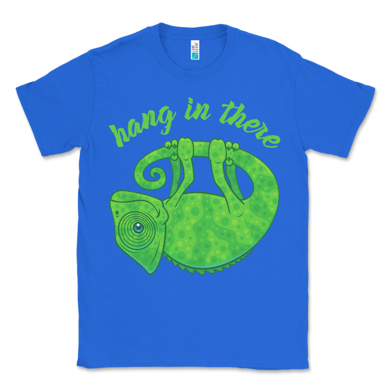 Hang In There Magical Chameleon Classic Tee by linhVisuals | Teevron