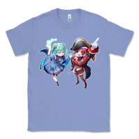 Colony Blue Houshou Marine and Uruha Rushia Classic Tee - linhVisuals
