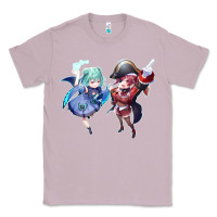 Lilac Houshou Marine and Uruha Rushia Classic Tee - linhVisuals