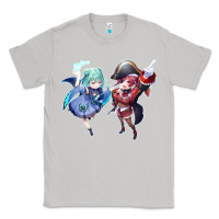 Moon Dust Houshou Marine and Uruha Rushia Classic Tee - linhVisuals