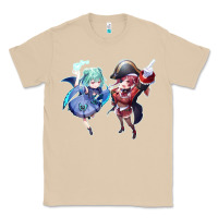 Mushroom Houshou Marine and Uruha Rushia Classic Tee - linhVisuals